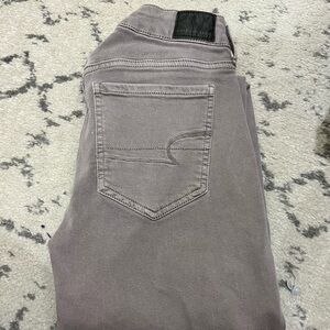 American Eagle Outfitters Women's Gray Jeans